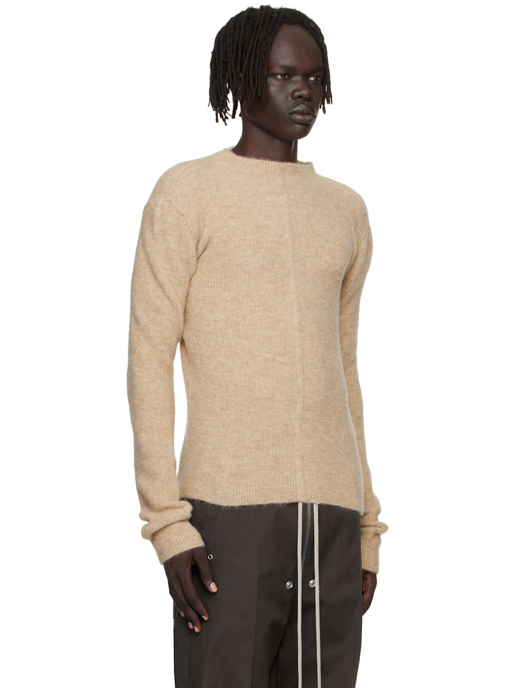 Beige Concordians Headon Pull Sweater - 2
