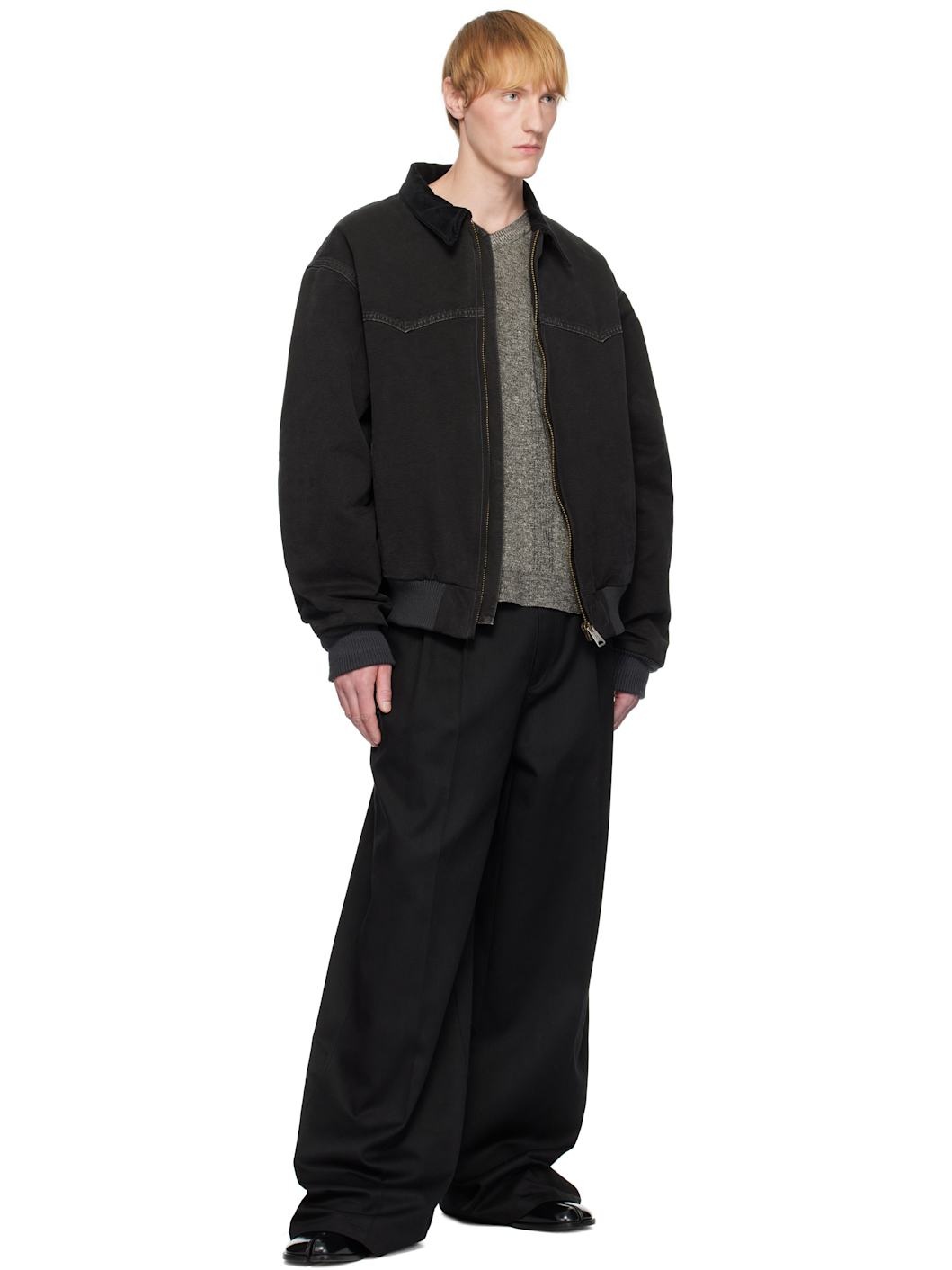 Maison Margiela Yoke caban jacket | REVERSIBLE