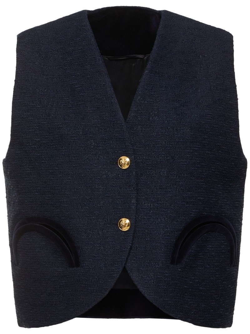 Exclusive Gliss bouclé vest - 1