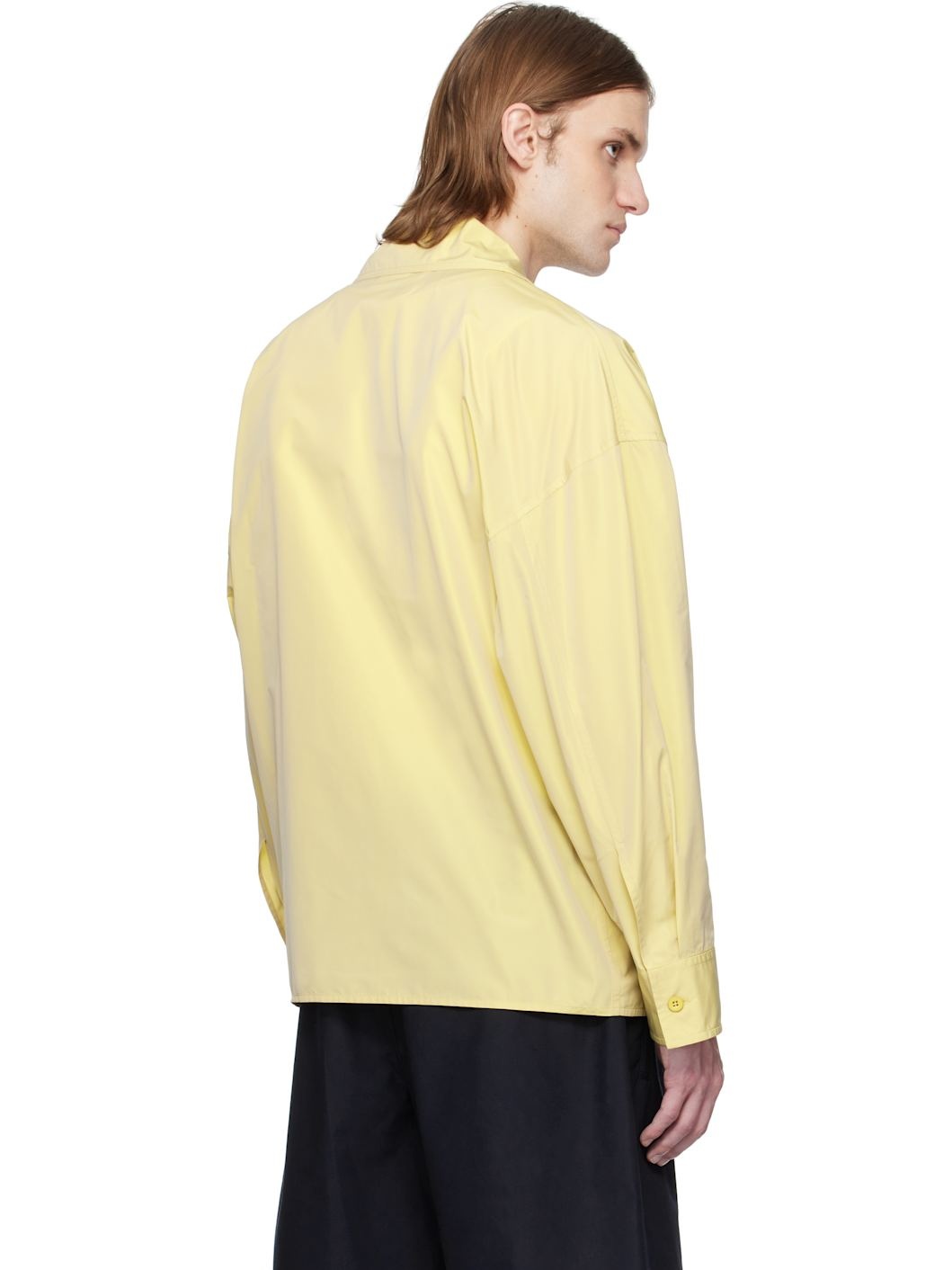 Yellow Taffeta Shirt - 3