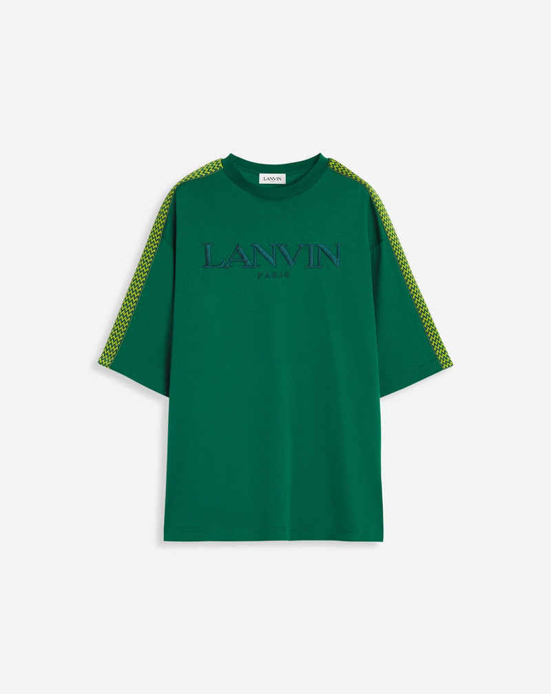 CURB SIDE LANVIN EMBROIDERED LOOSE-FITTING T-SHIRT 1