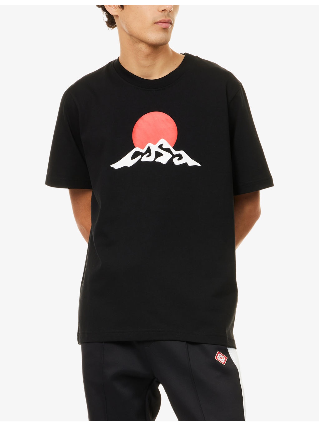 Montagne Crewneck Cotton T-Shirt - 3
