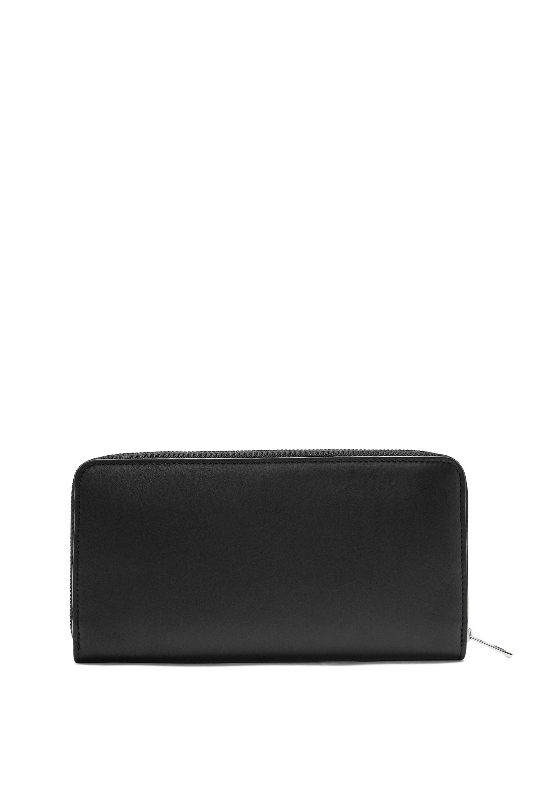 Zip around wallet in satin calfskin - 3