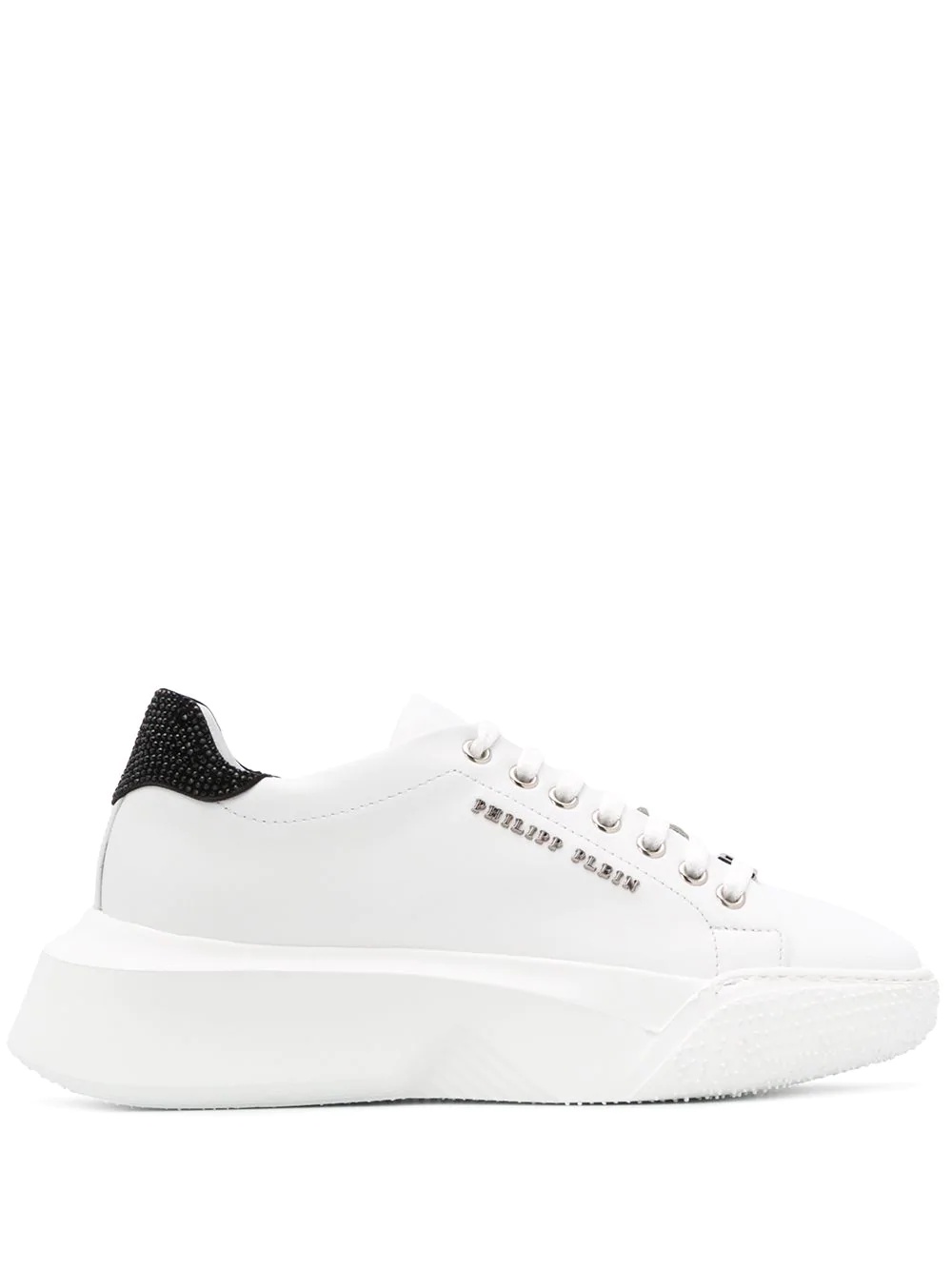 Crystal low-top sneakers - 1