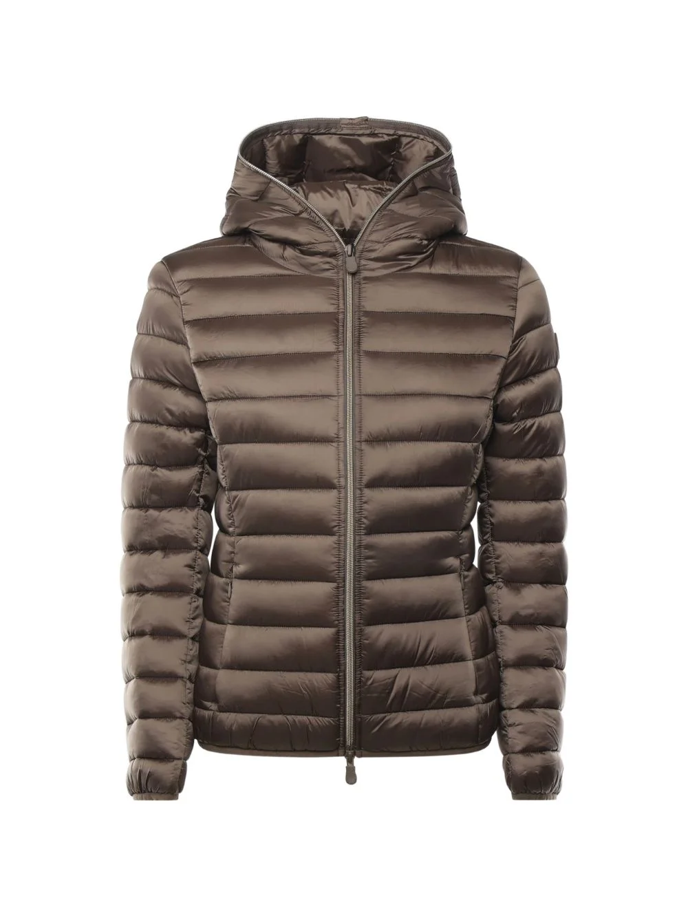quilted hooded jacket - 1