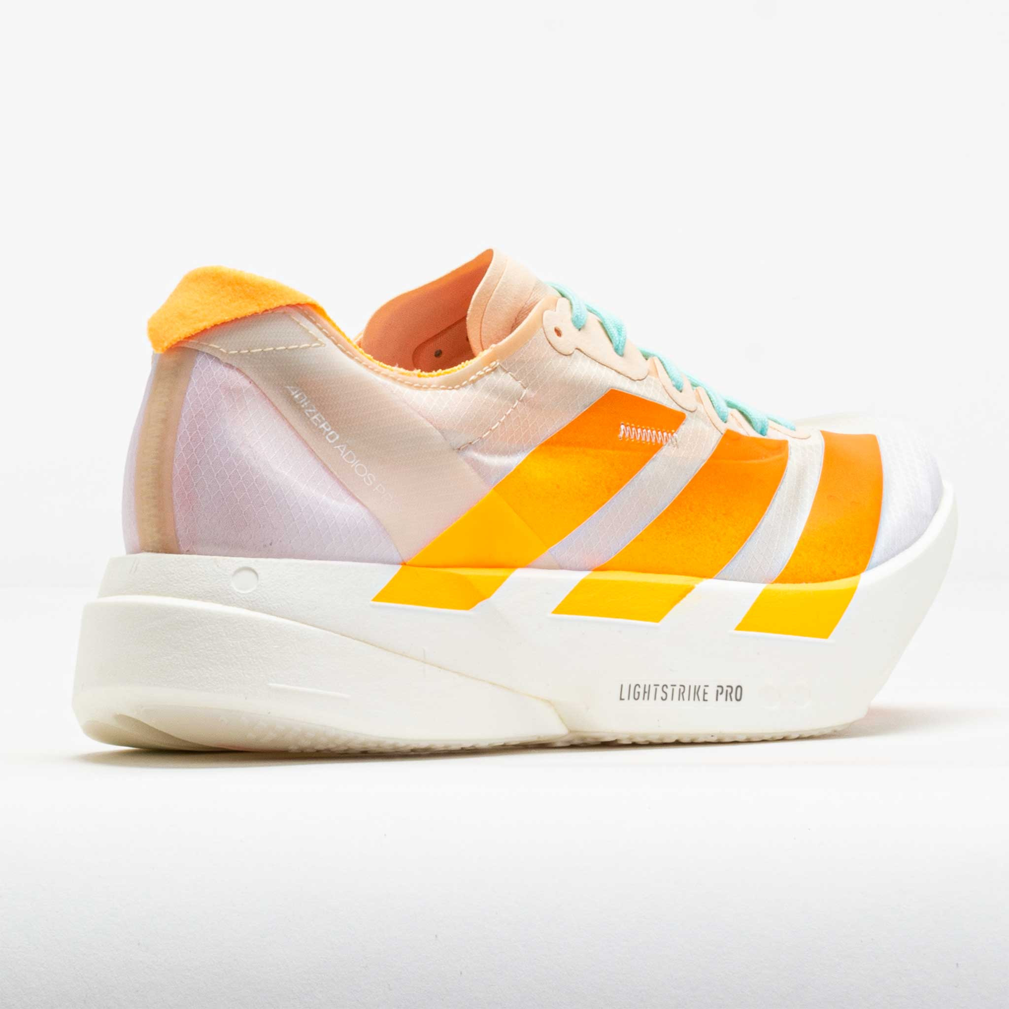 adidas Adizero Adios Pro 4 Women's Crystal Sand/Flash Orange/Aqua - 6