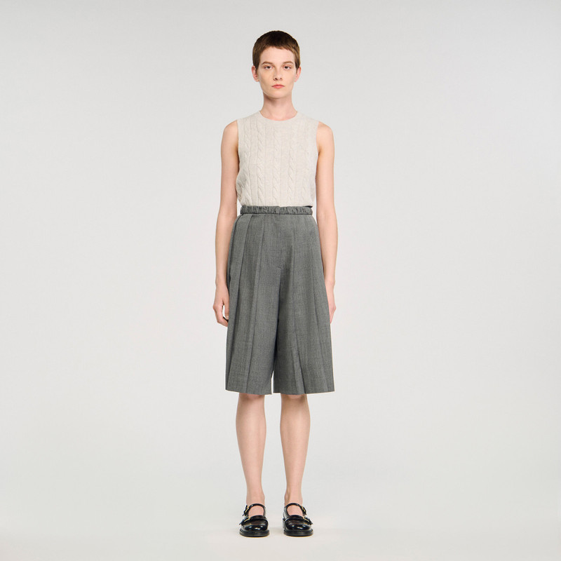 Sandro PLEATED LONG SHORTS outlook