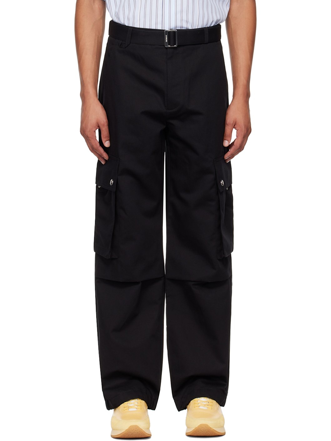 Black La Casa 'Le cargo' Cargo Pants - 1