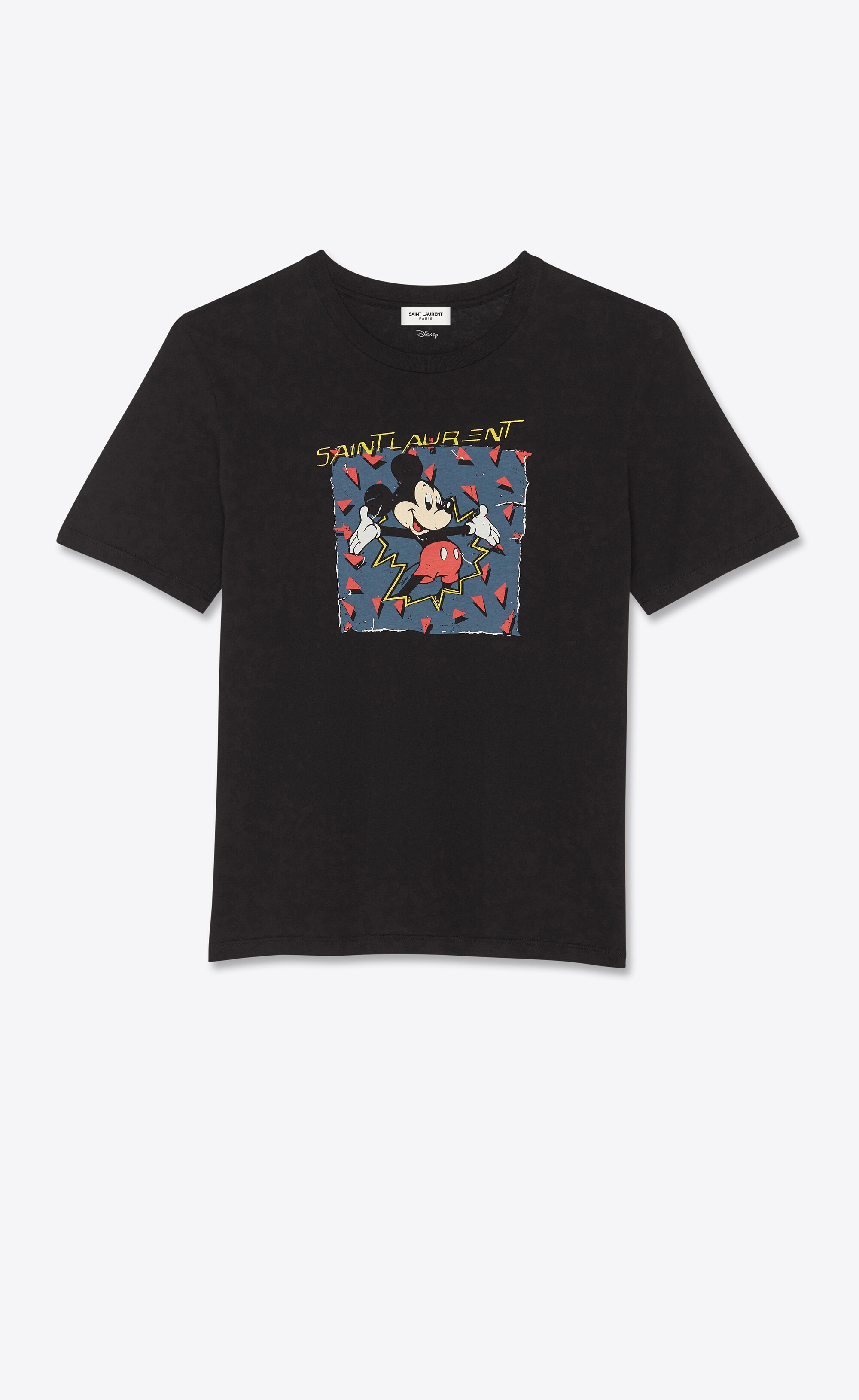 "saint laurent mickey mouse" t-shirt - 1