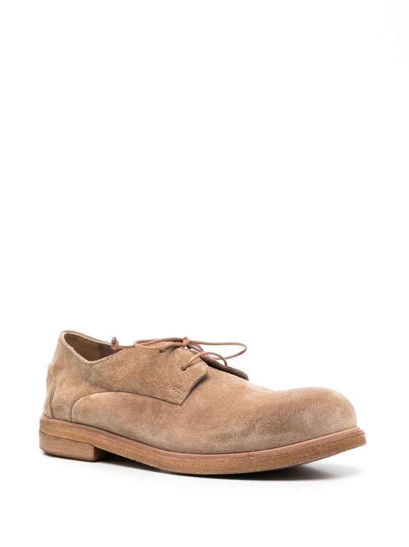lace-up suede shoes - 4