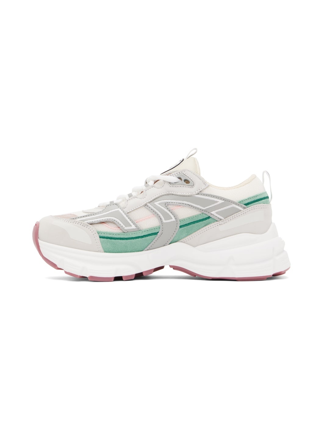 White & Blue Marathon R-Trail Sneakers - 3