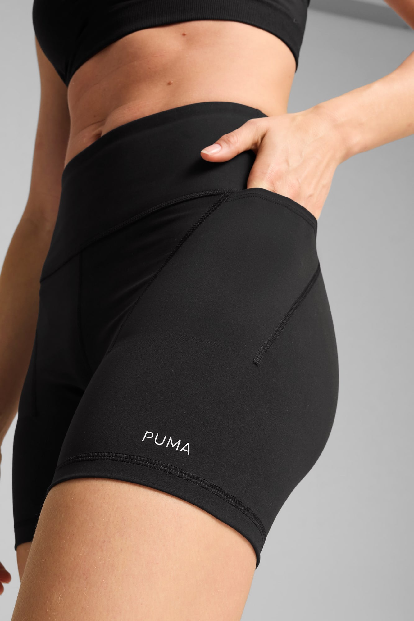 CLOUDSPUN Women's High-Waist 5" Tight Shorts - 4