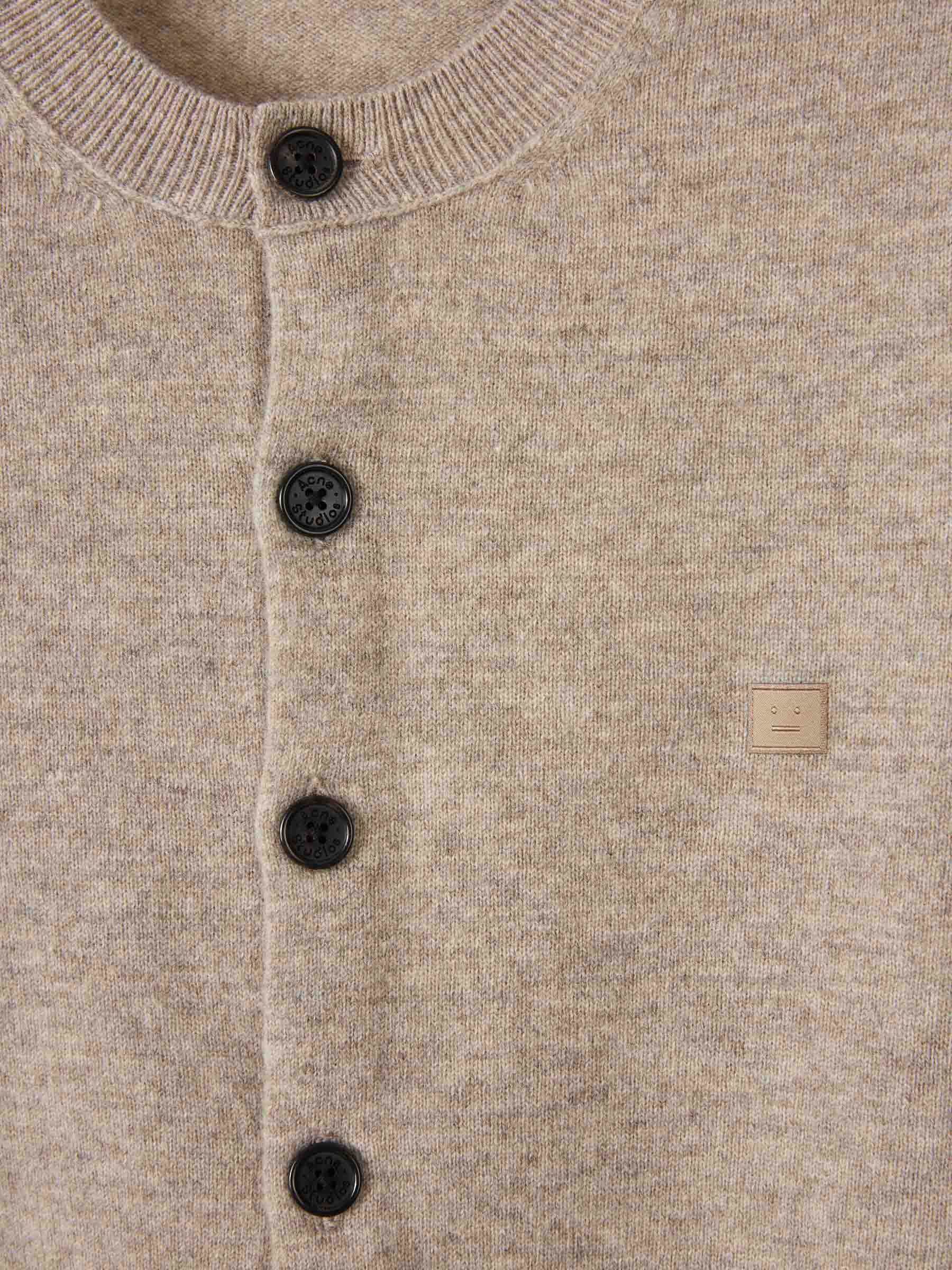FITTED CARDIGAN WOOL - 3