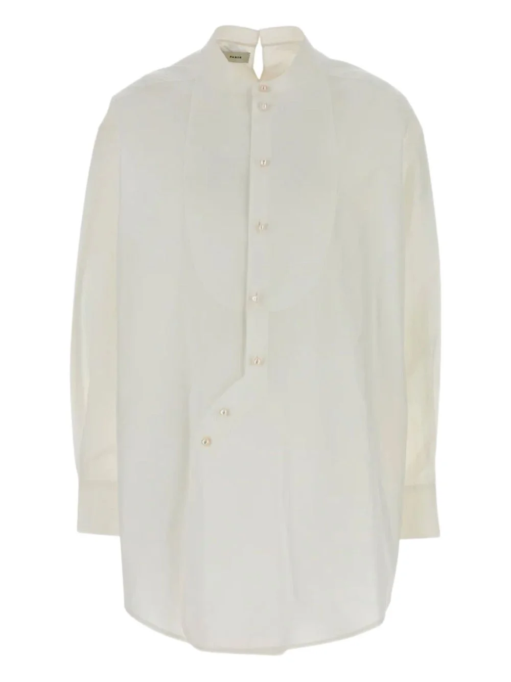 button-fastening shirt - 1