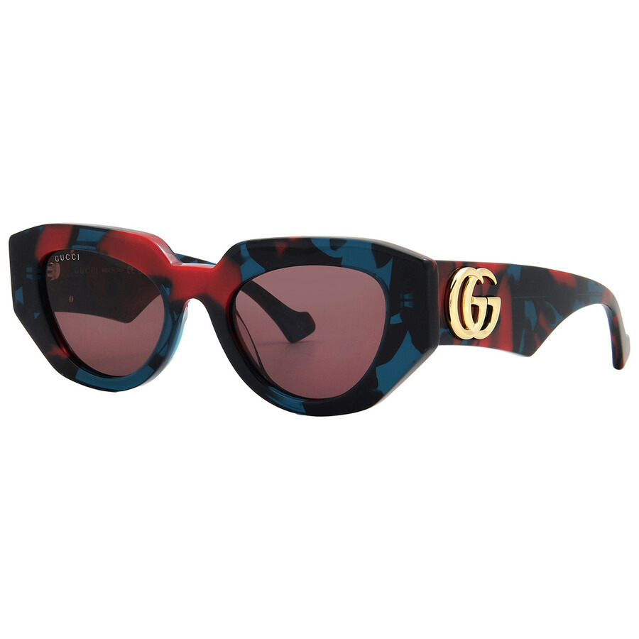 Gucci Purple Cat Eye Ladies Sunglasses GG1421S 003 51 - 2