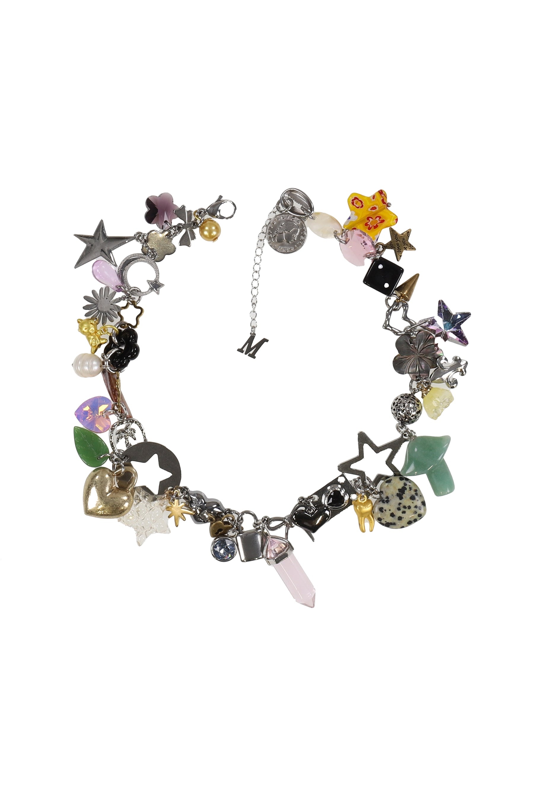 ECLIPSE CHARM NECKLACE / MULTI - 3