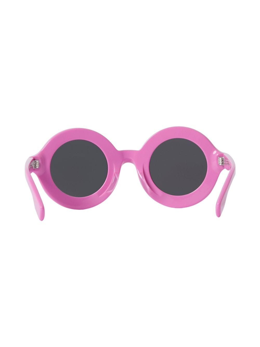 logo-print round-frame sunglasses - 3