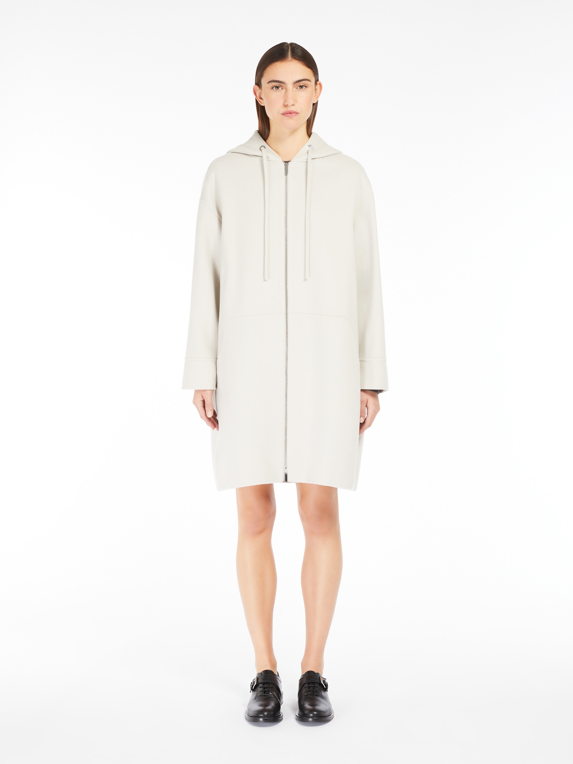 VELO Wool coat with hood - 3