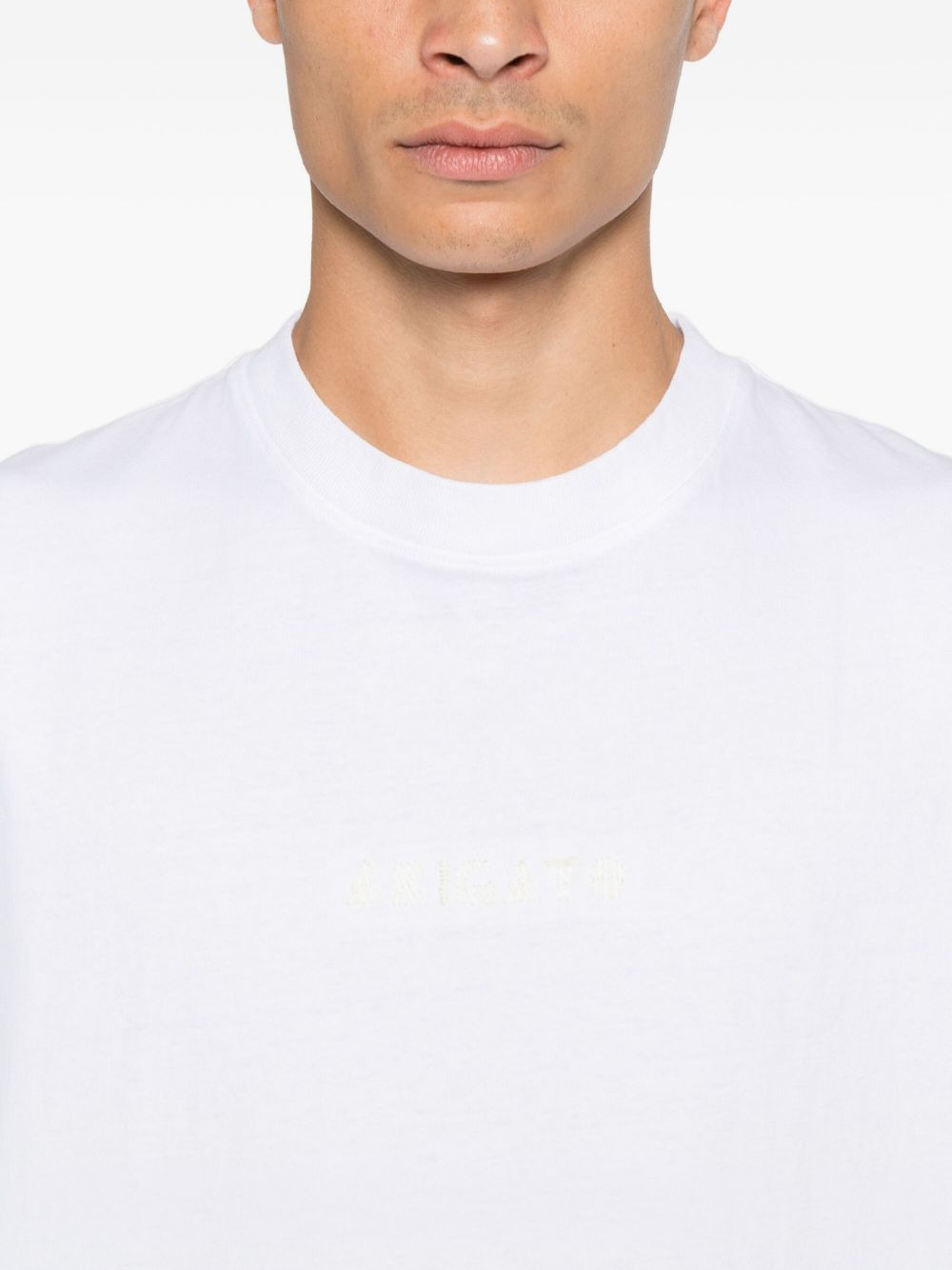 Threaded cotton T-shirt - 4