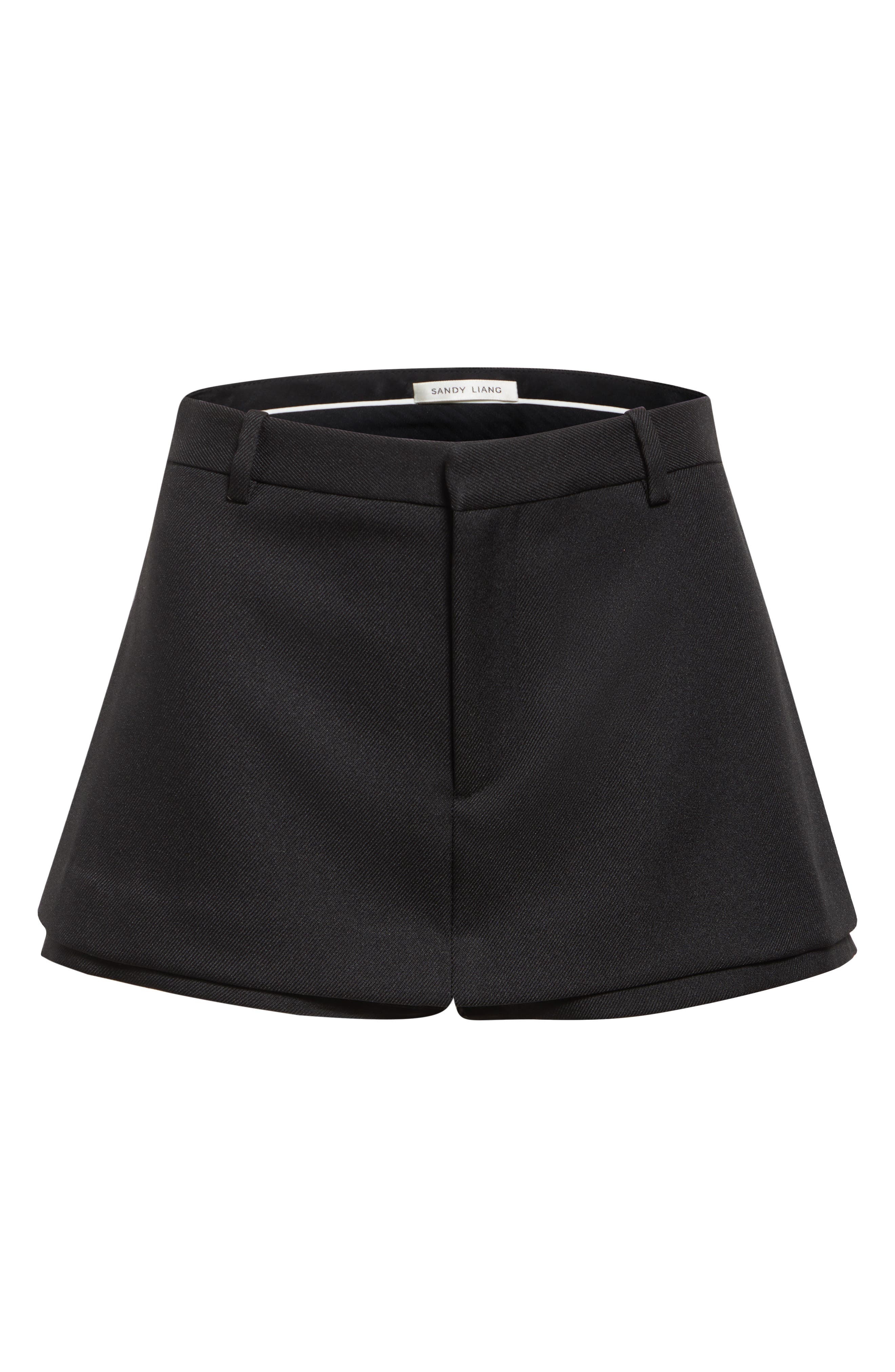 Sandy Liang Saba Miniskort in Black at Nordstrom - 6