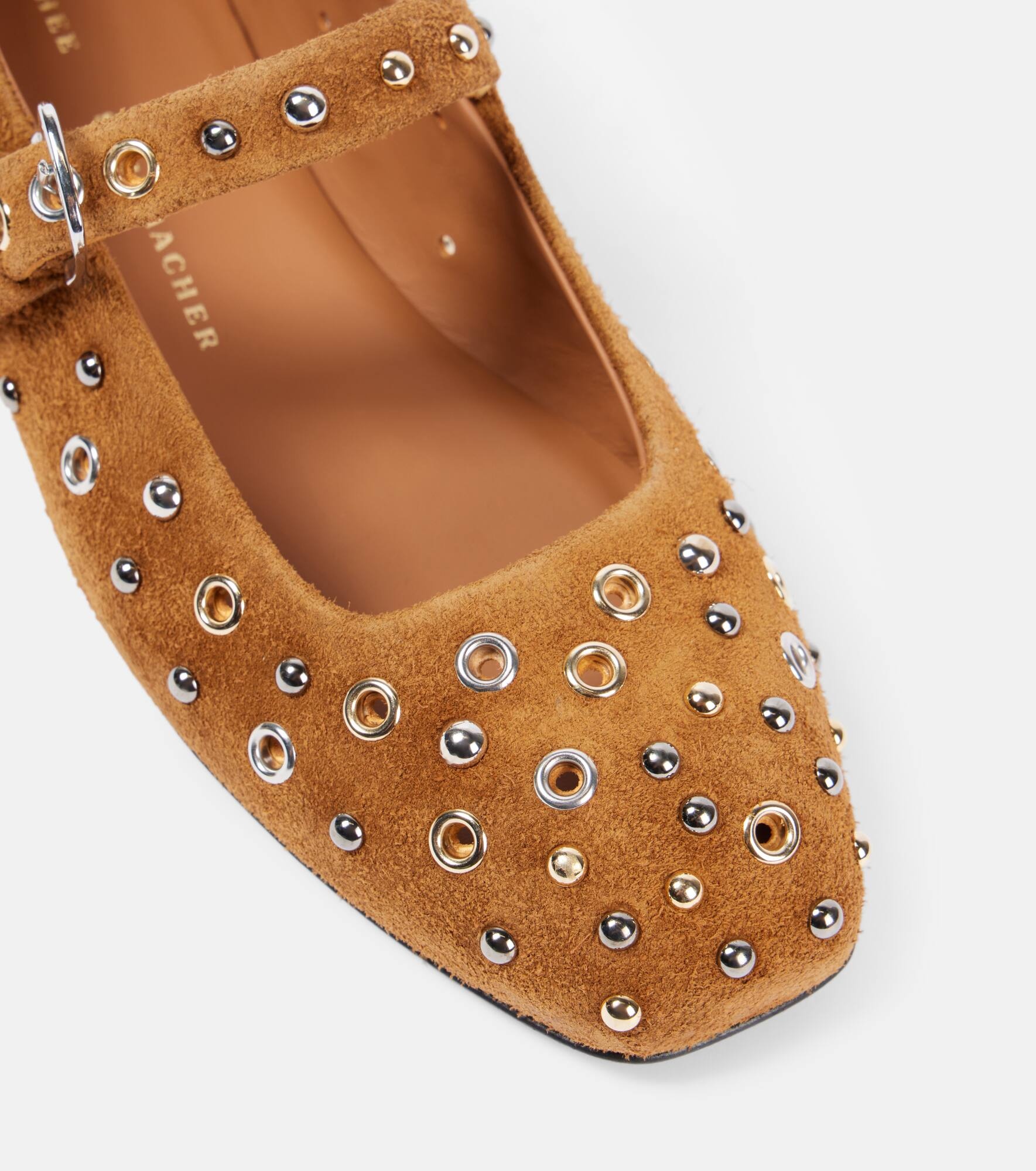 Wild Softness suede Mary Jane flats - 5