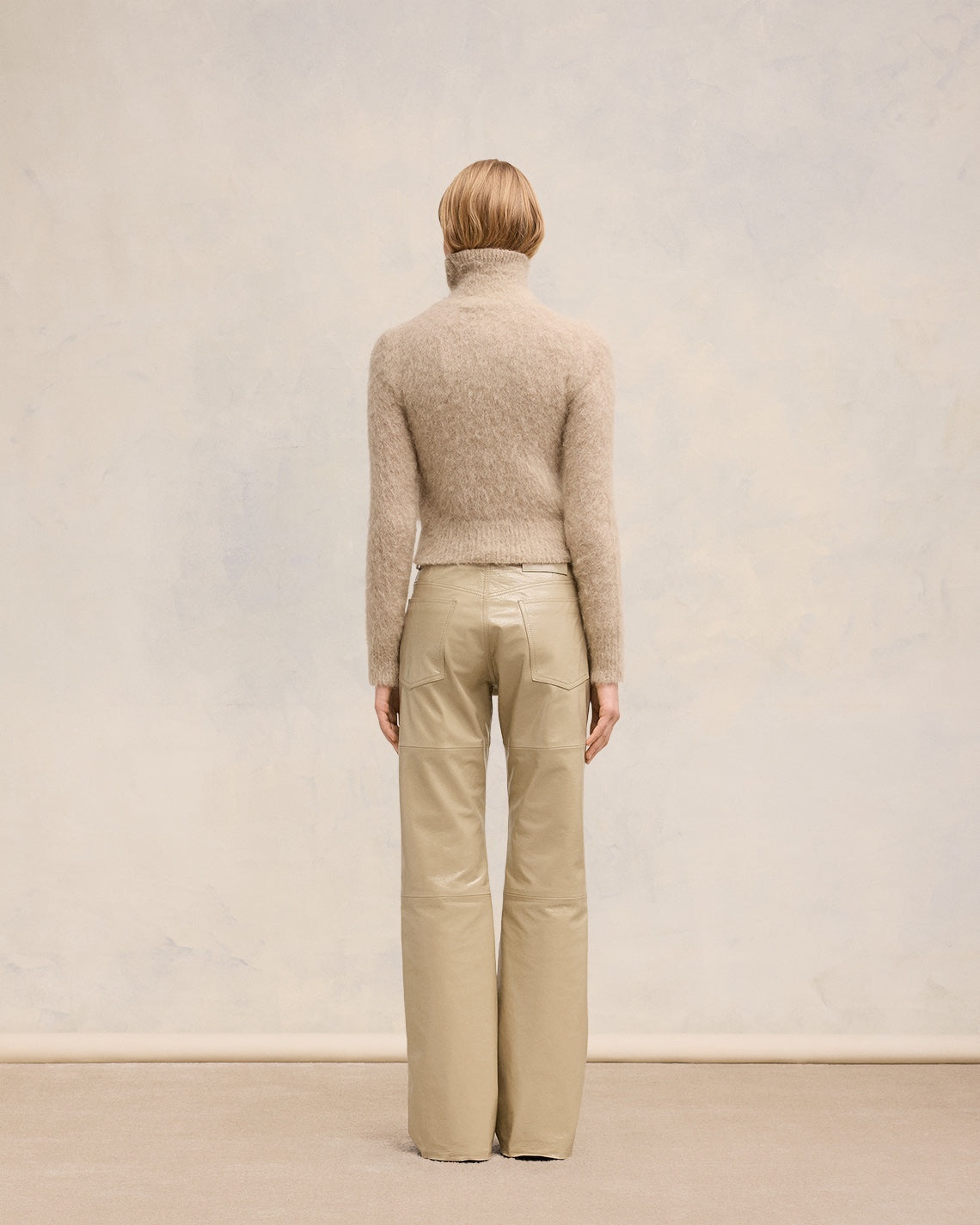 ALPACA MOHAIR BRUSHED SWEATER - 5