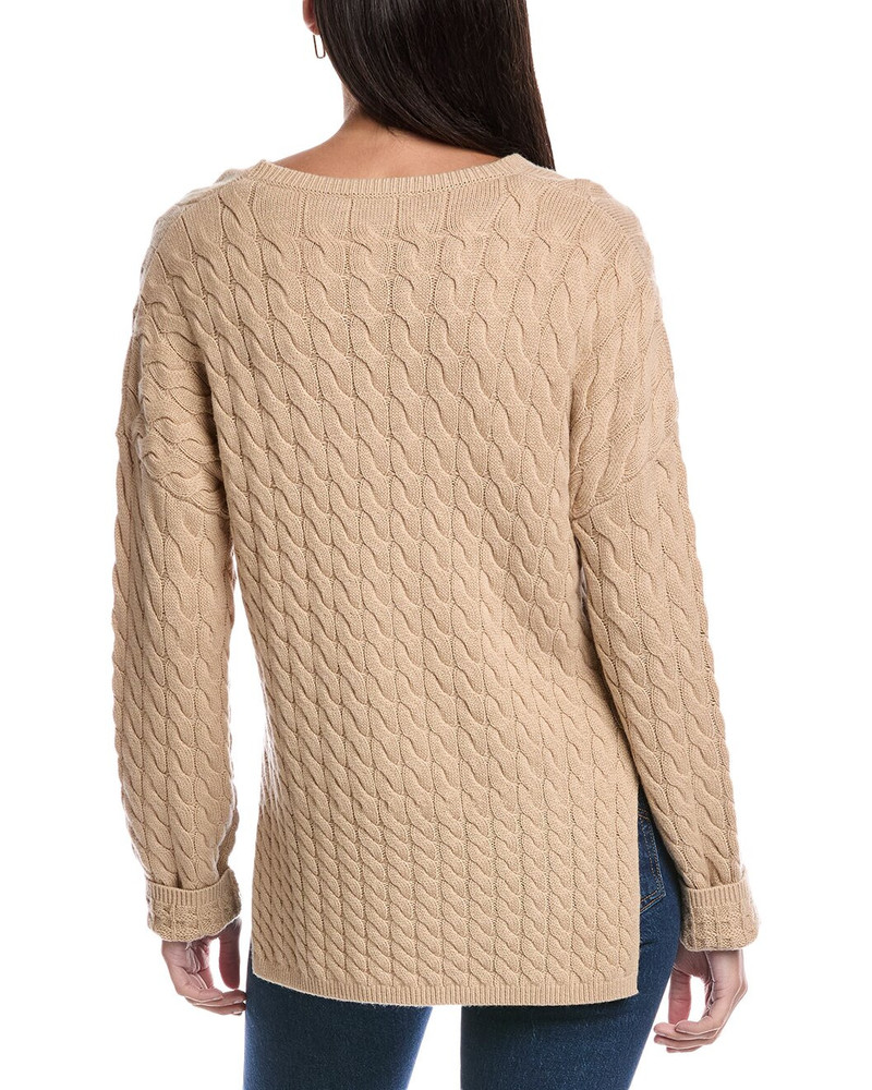 Theory Theory Karina Cable Wool & Cashmere-Blend Sweater outlook
