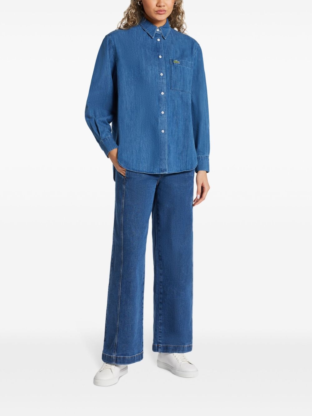 high-rise straight-leg jeans - 2