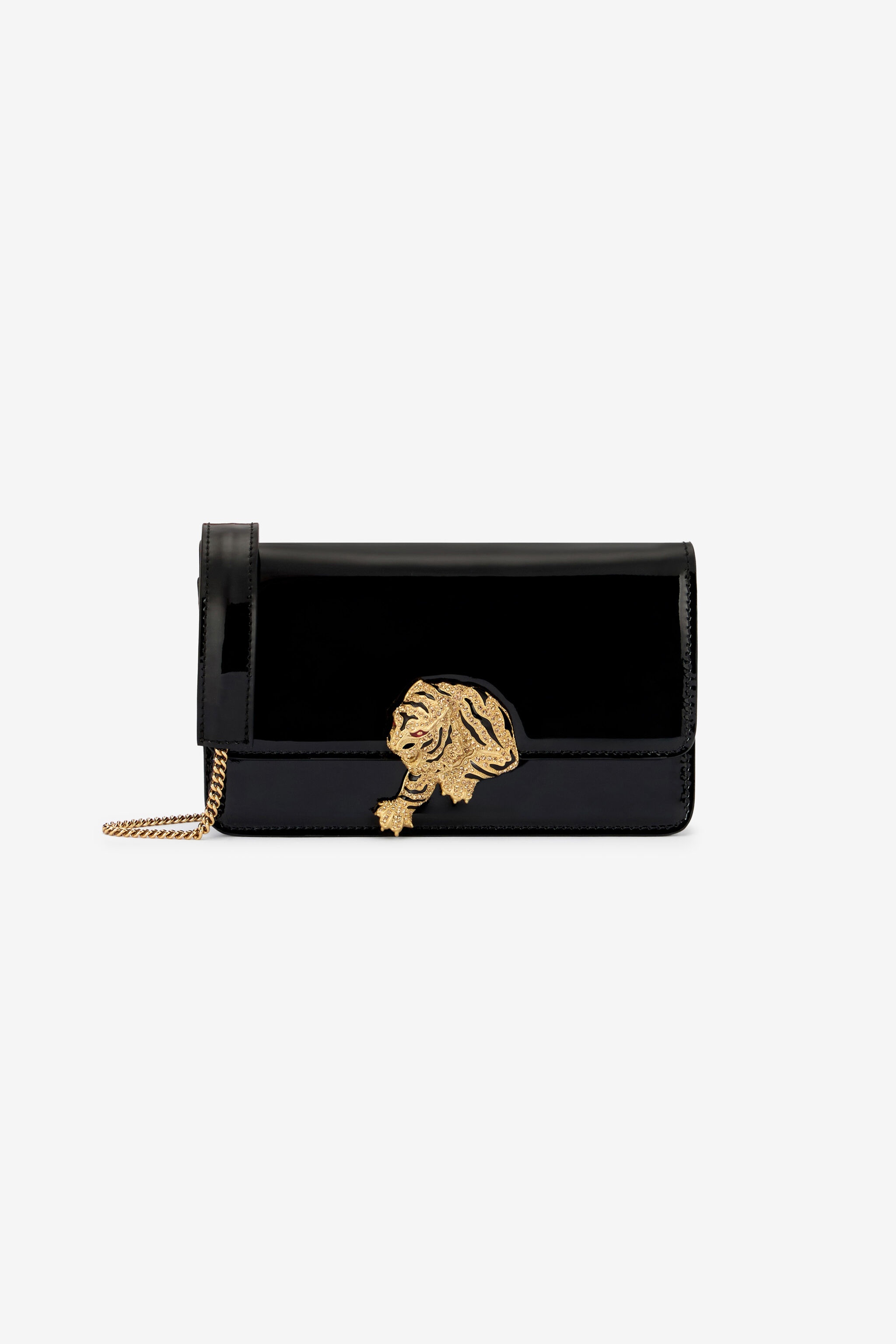 Roar Bag with bejeweled tiger - 1