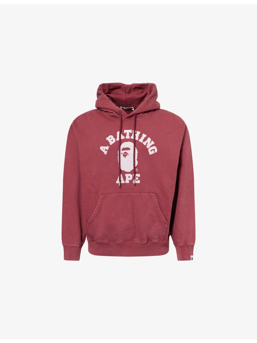 Bape College Graphic-Print Cotton Hoody - 1