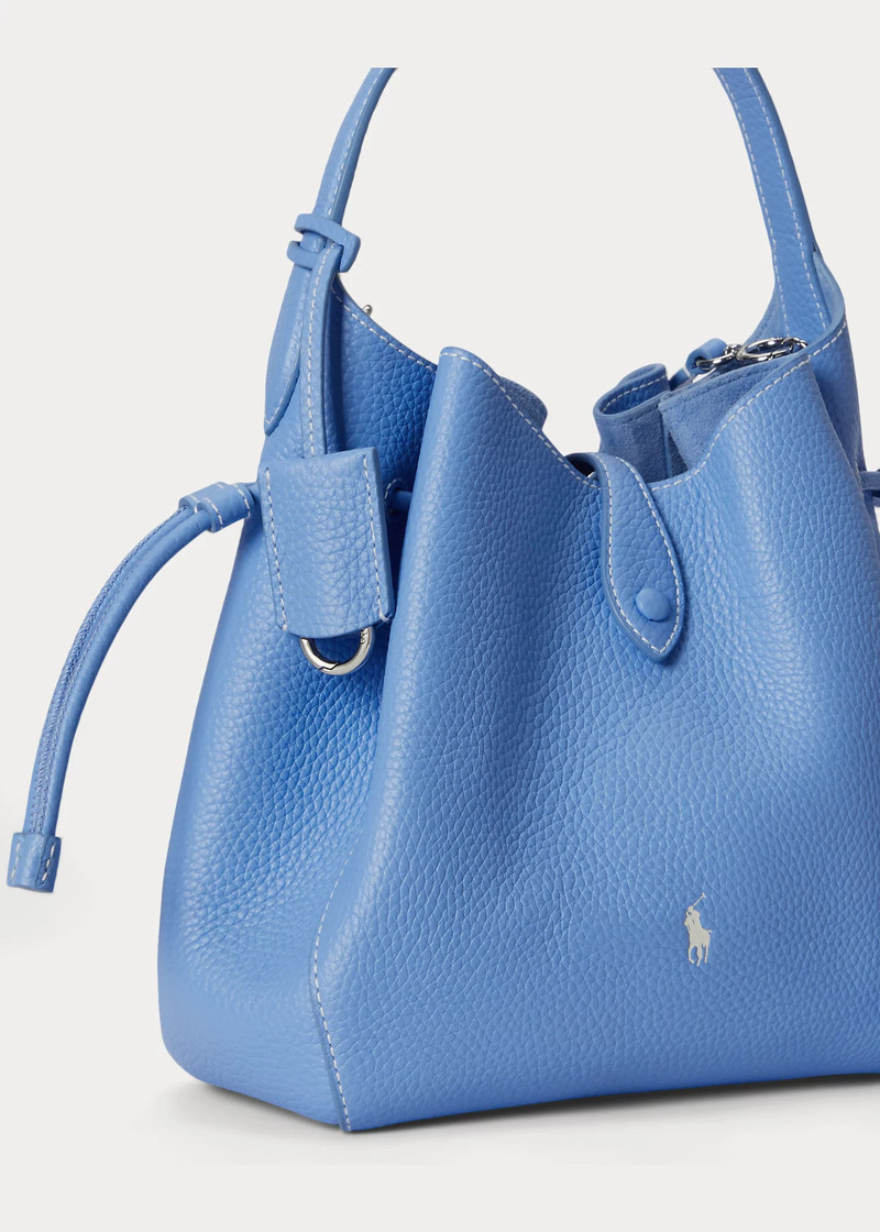 Polo Play Leather Drawstring Bag 5