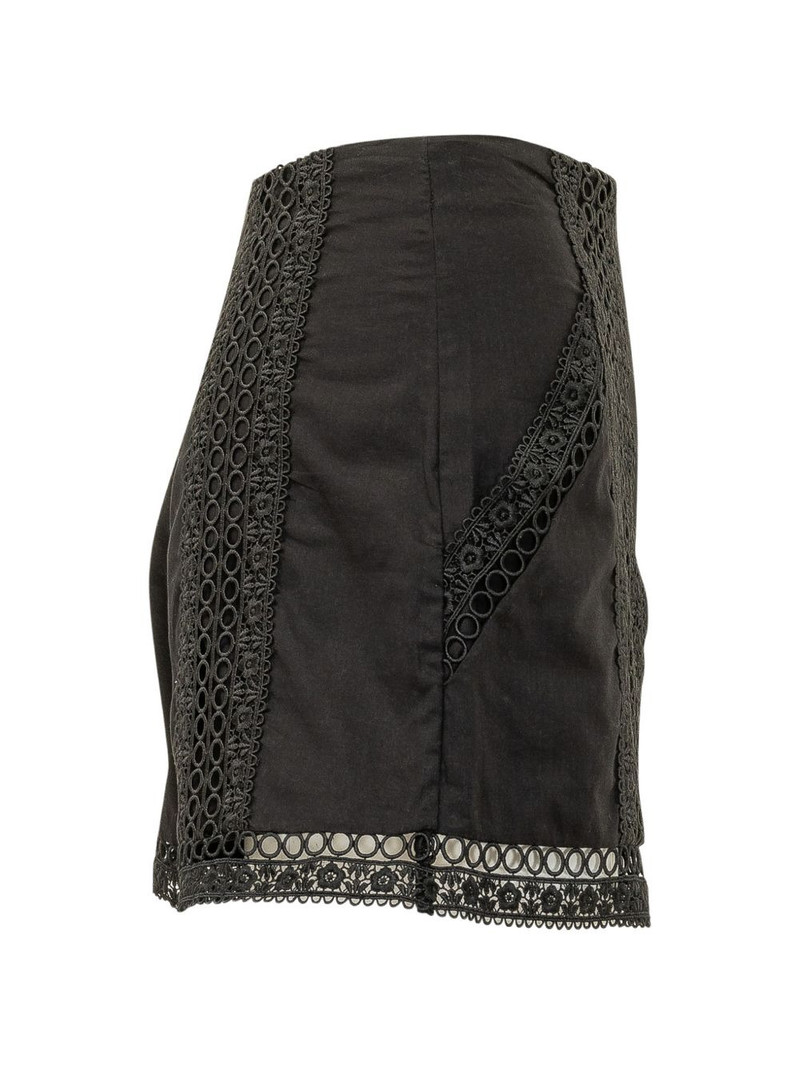 Oralia lace-trim shorts 3