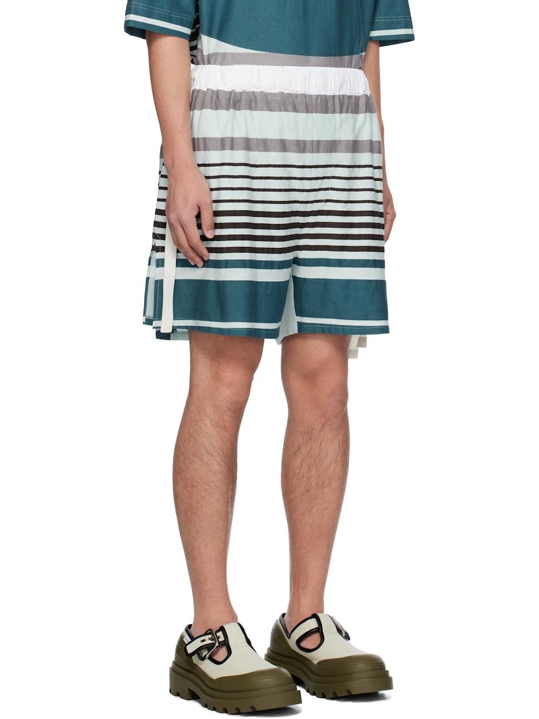 Blue Wave Shorts - 2