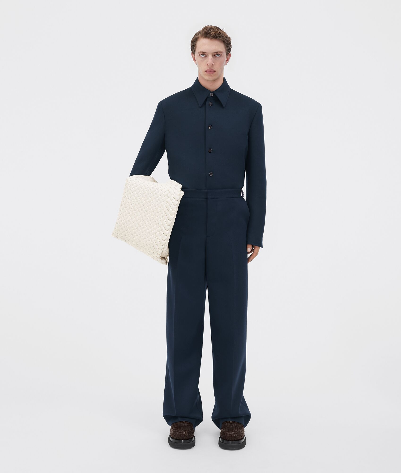 wool flannel jacket - 4