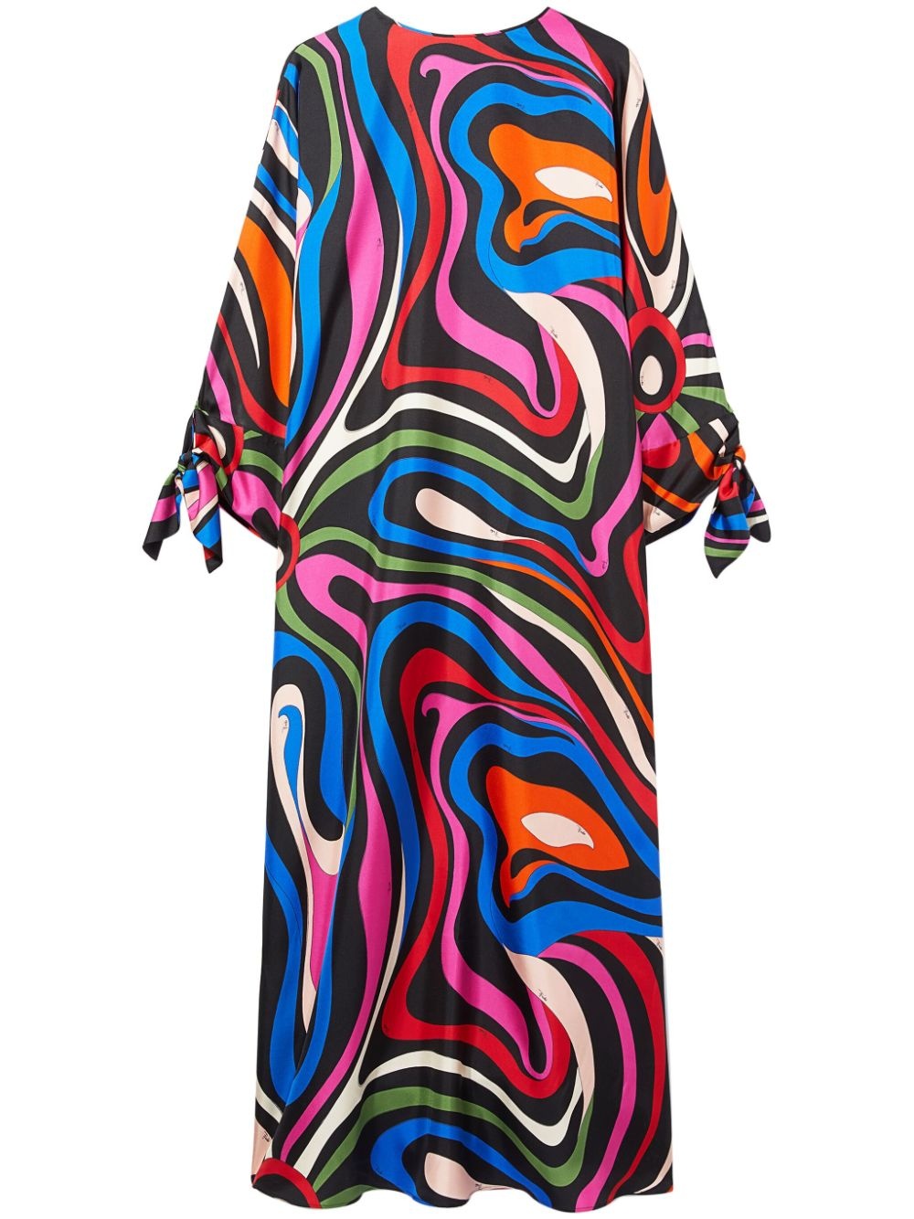 kaftan silk dress - 1