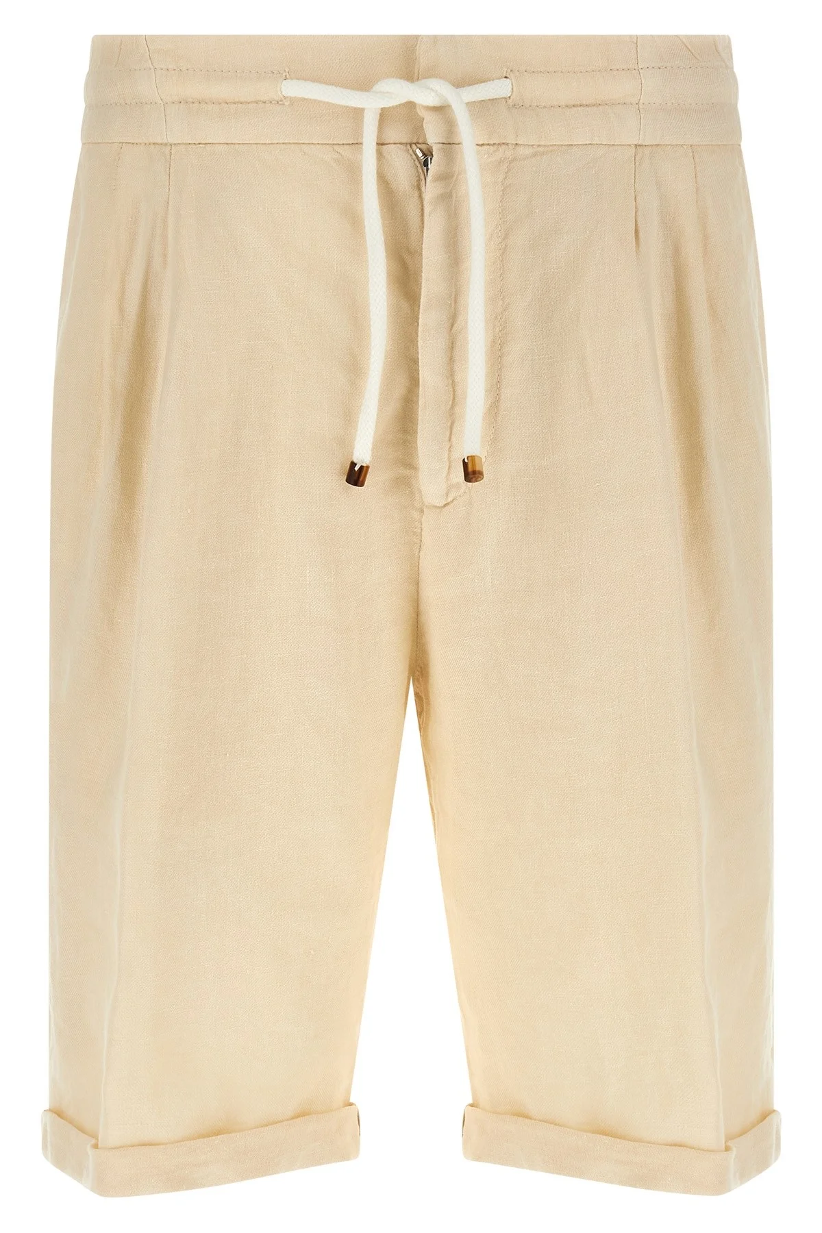 Linen Bermuda Shorts - 1