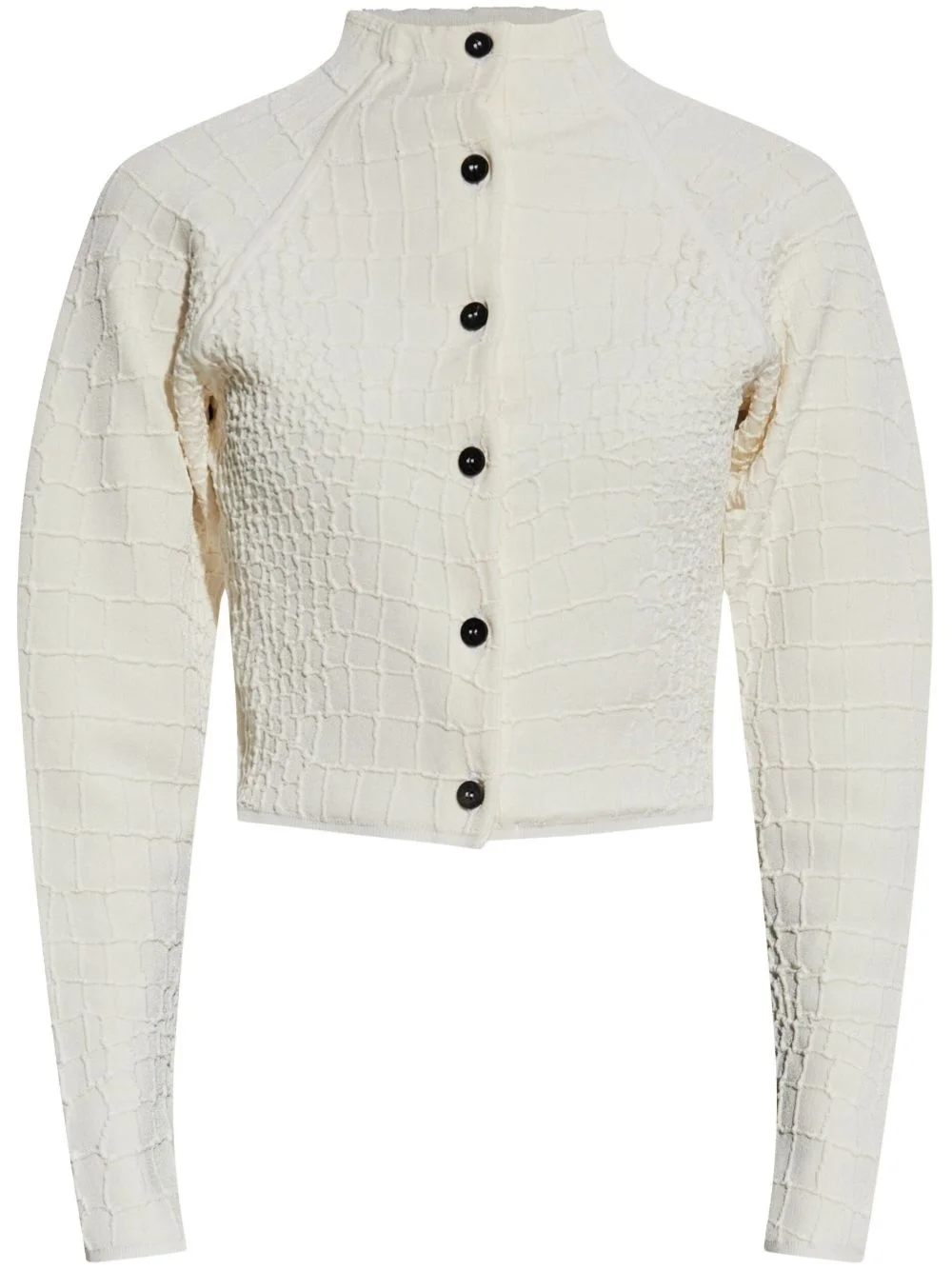 cropped cardigan - 1