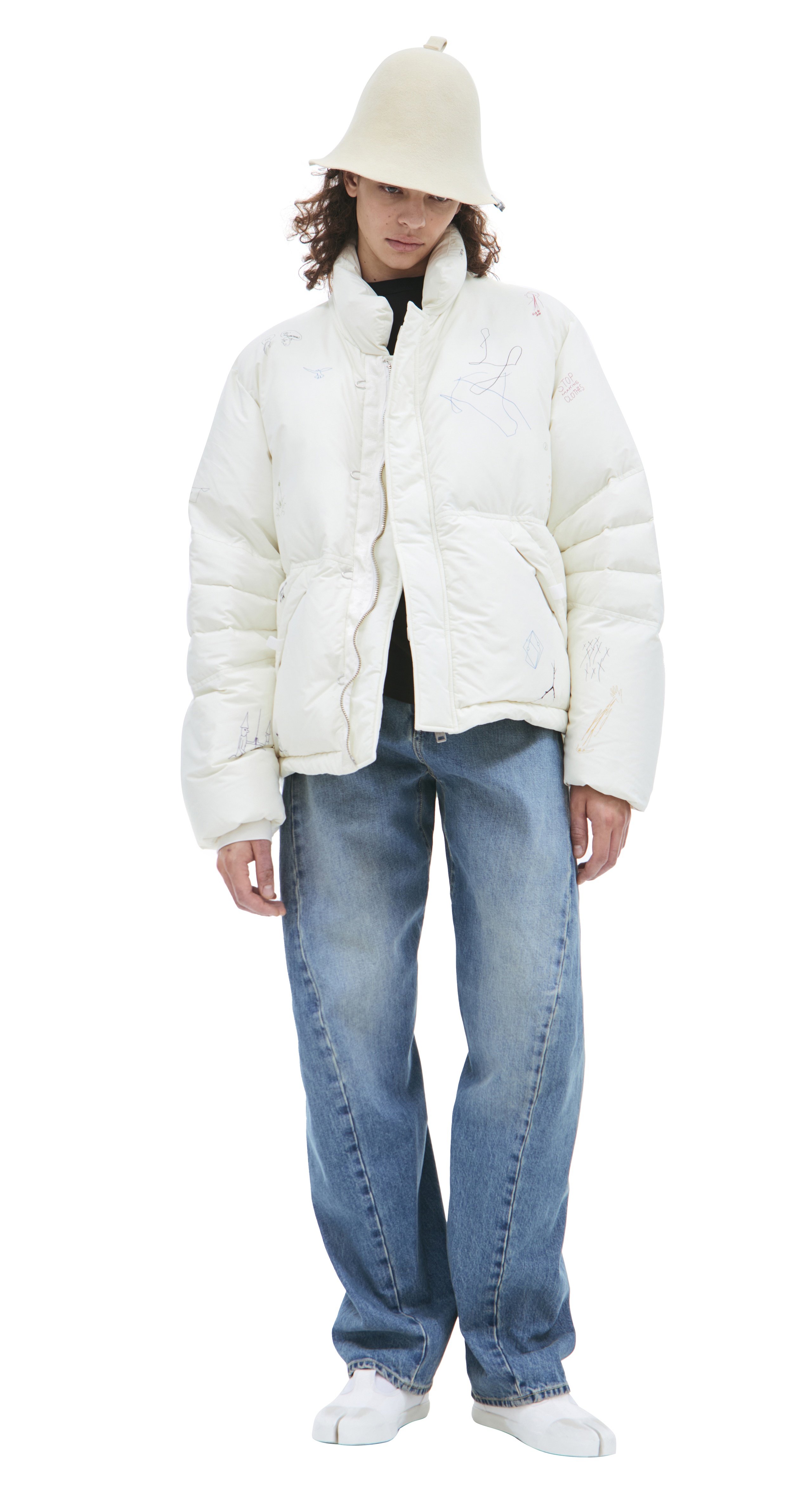MONOPRINT DOWN JACKET - 3