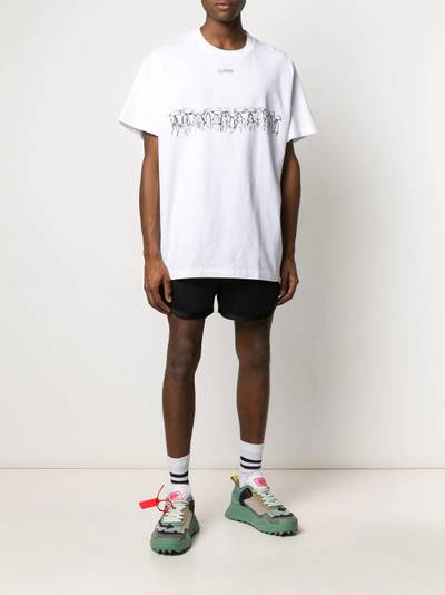 Off-White Futura Atoms print T-shirt outlook