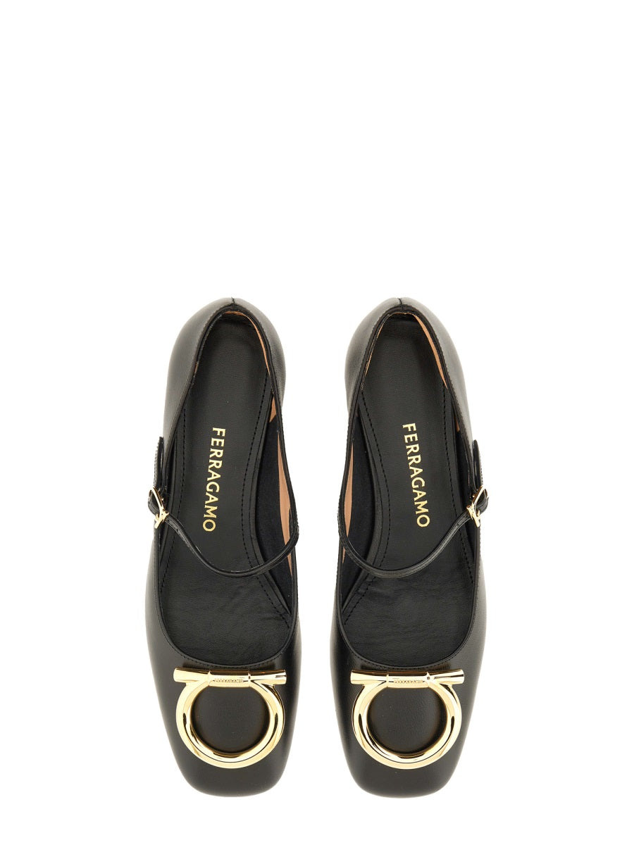 "Mary Jane Maxi Gancini" Shoe - 5