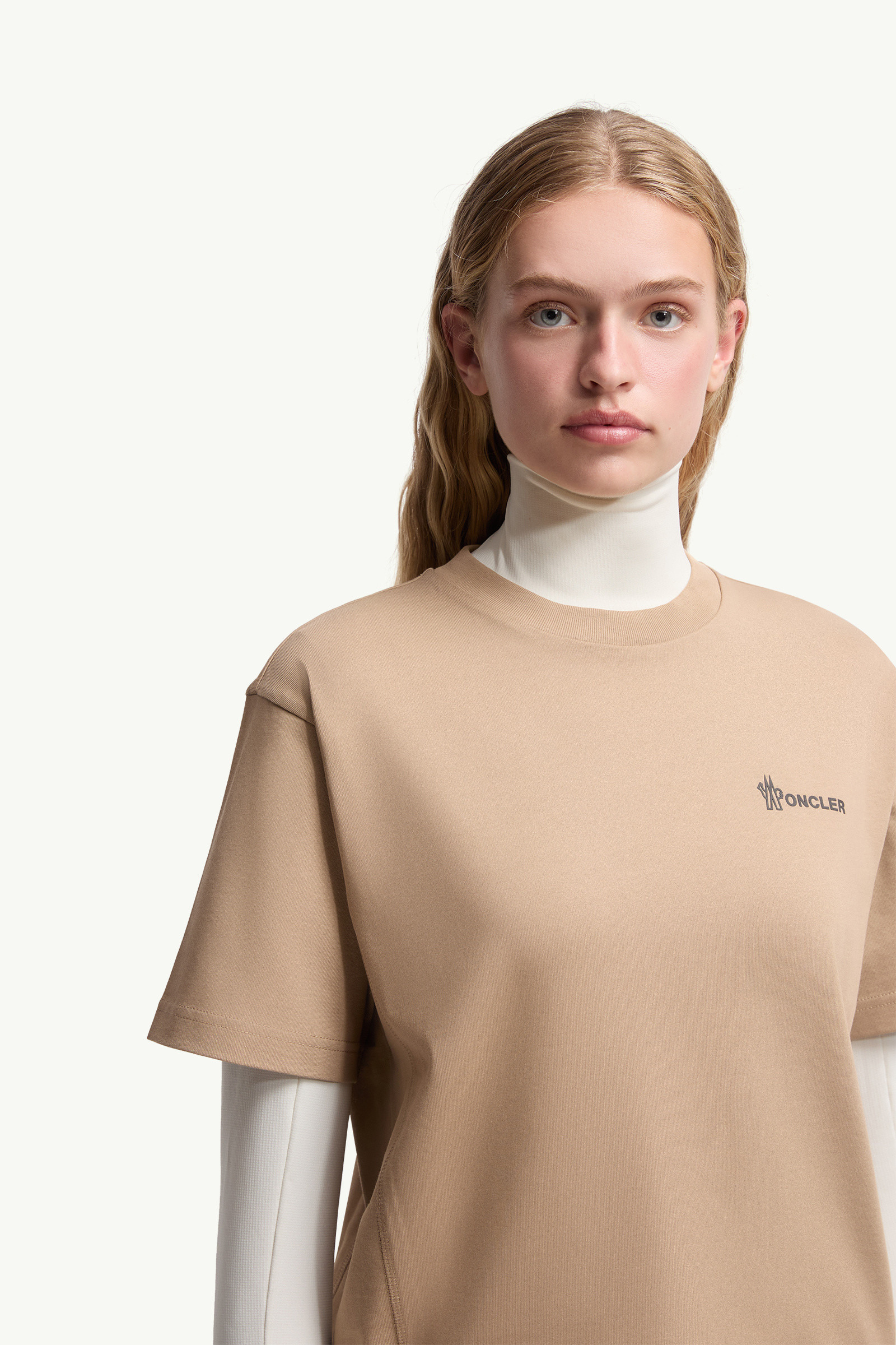 Embossed Logo Cotton T-Shirt - 6