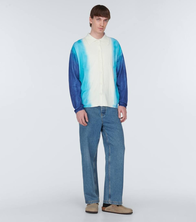 The Elder Statesman Cotton and cashmere cardigan outlook