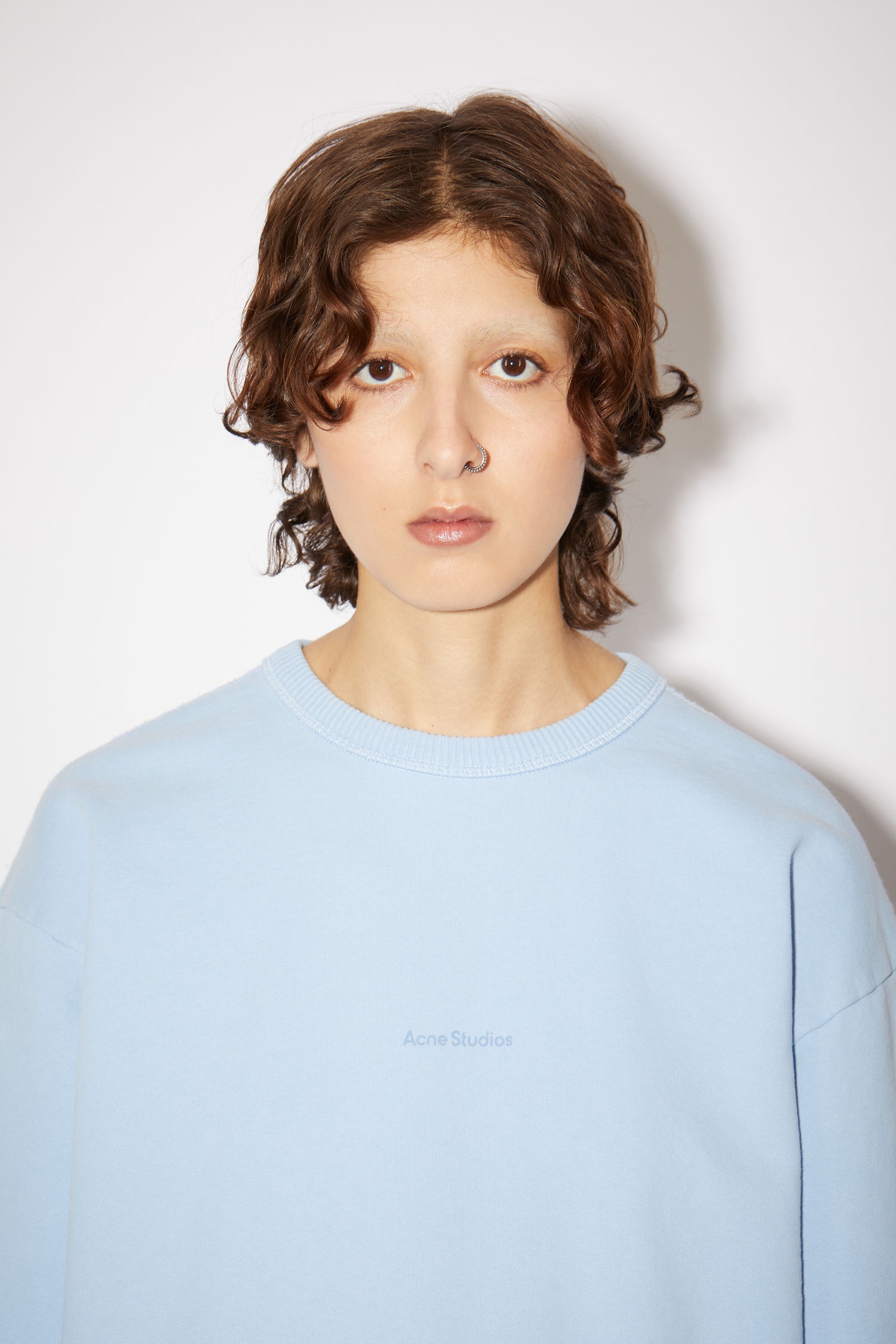 Logo sweatshirt - Sky blue - 5