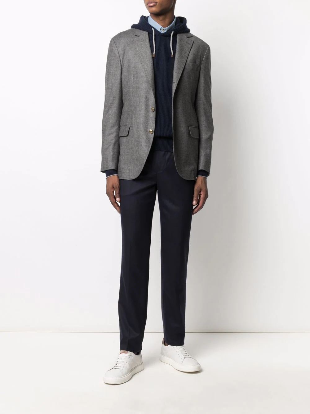 straight-leg tailored trousers - 2