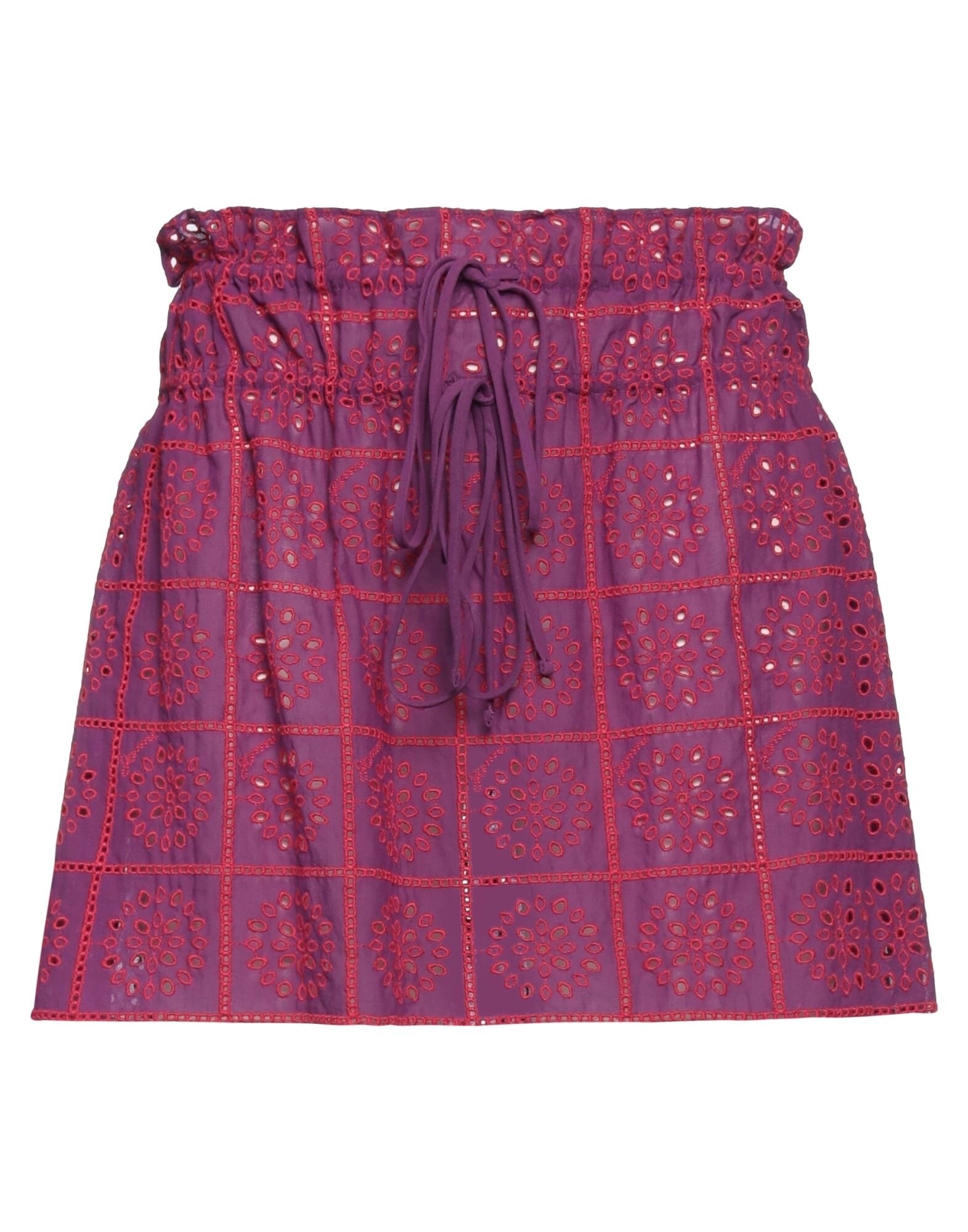 Mauve Women's Mini Skirt - 1