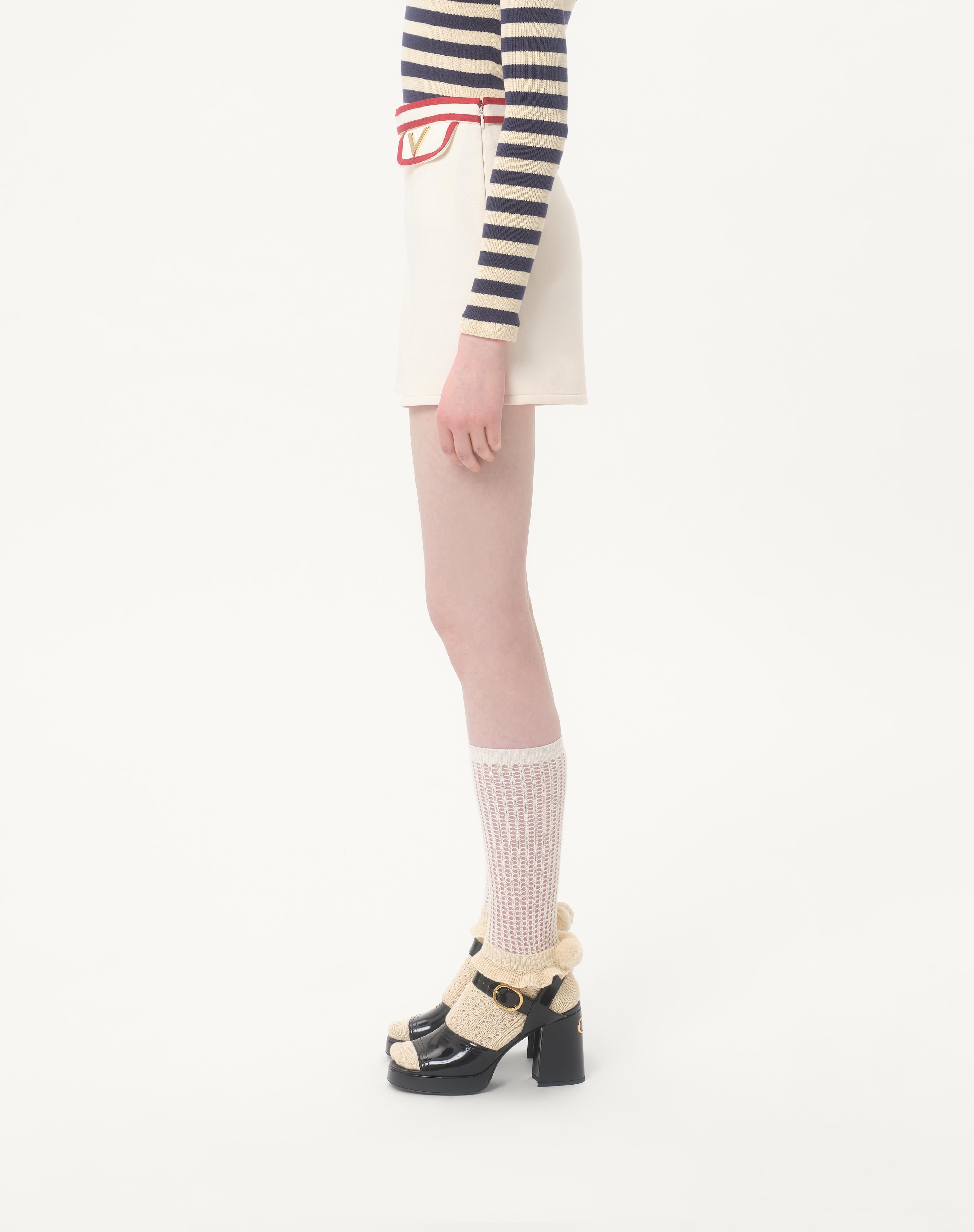 CREPE COUTURE SHORTS - 4