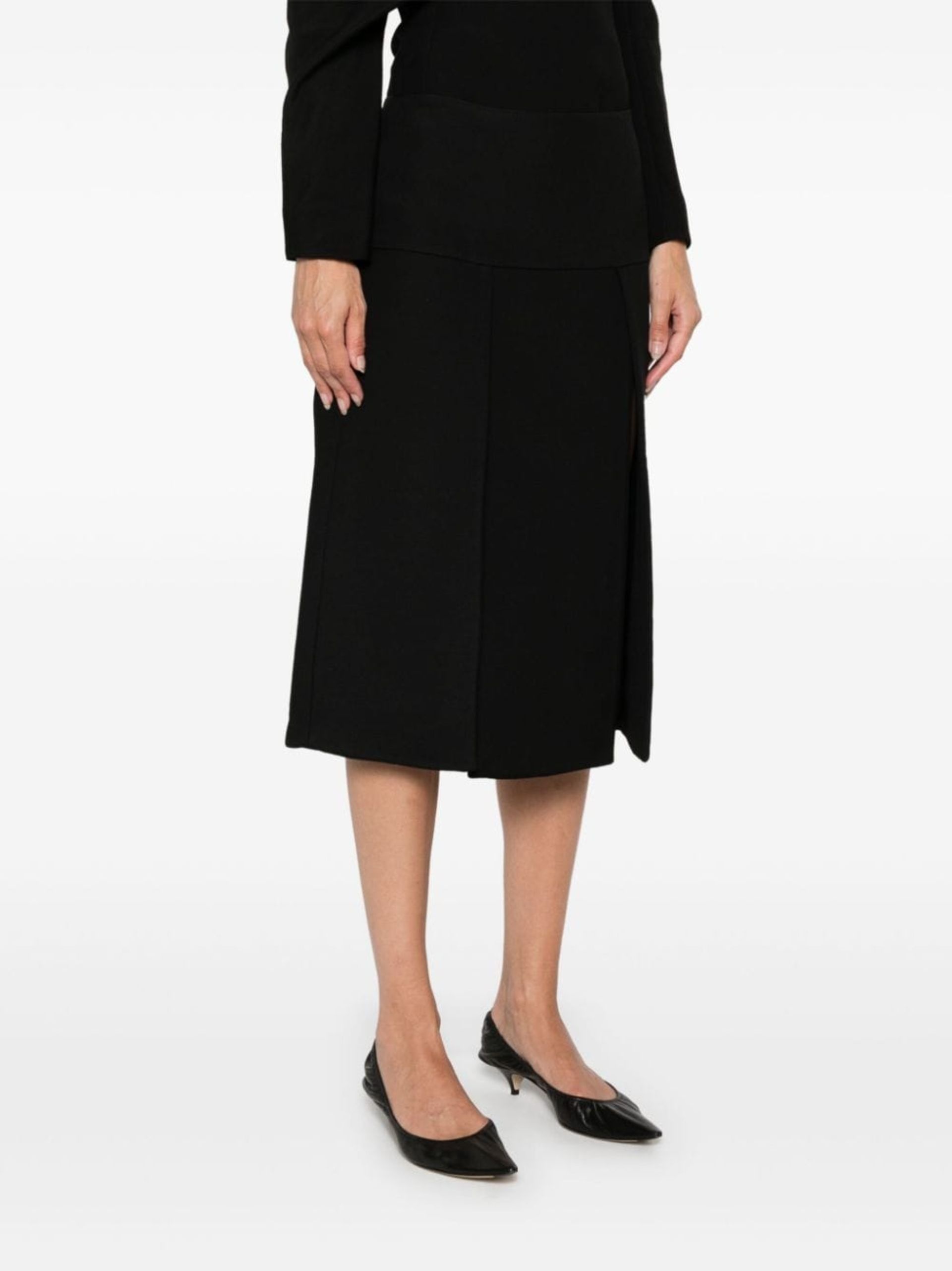 KHAITE Kidd Midi Skirt | brownsfashion | REVERSIBLE