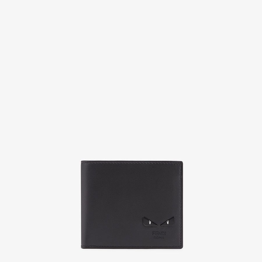 Black leather bi-fold - 1