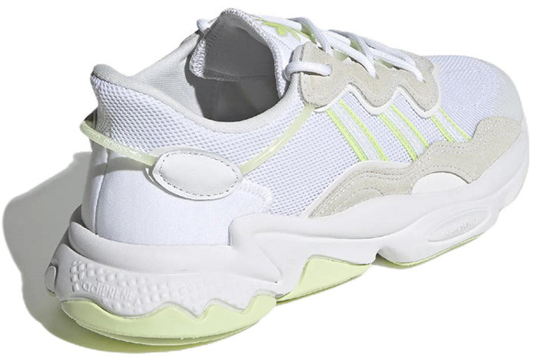 (WMNS) adidas Ozweego Shoes 'Cloud White / Almost Lime' GW5622 4