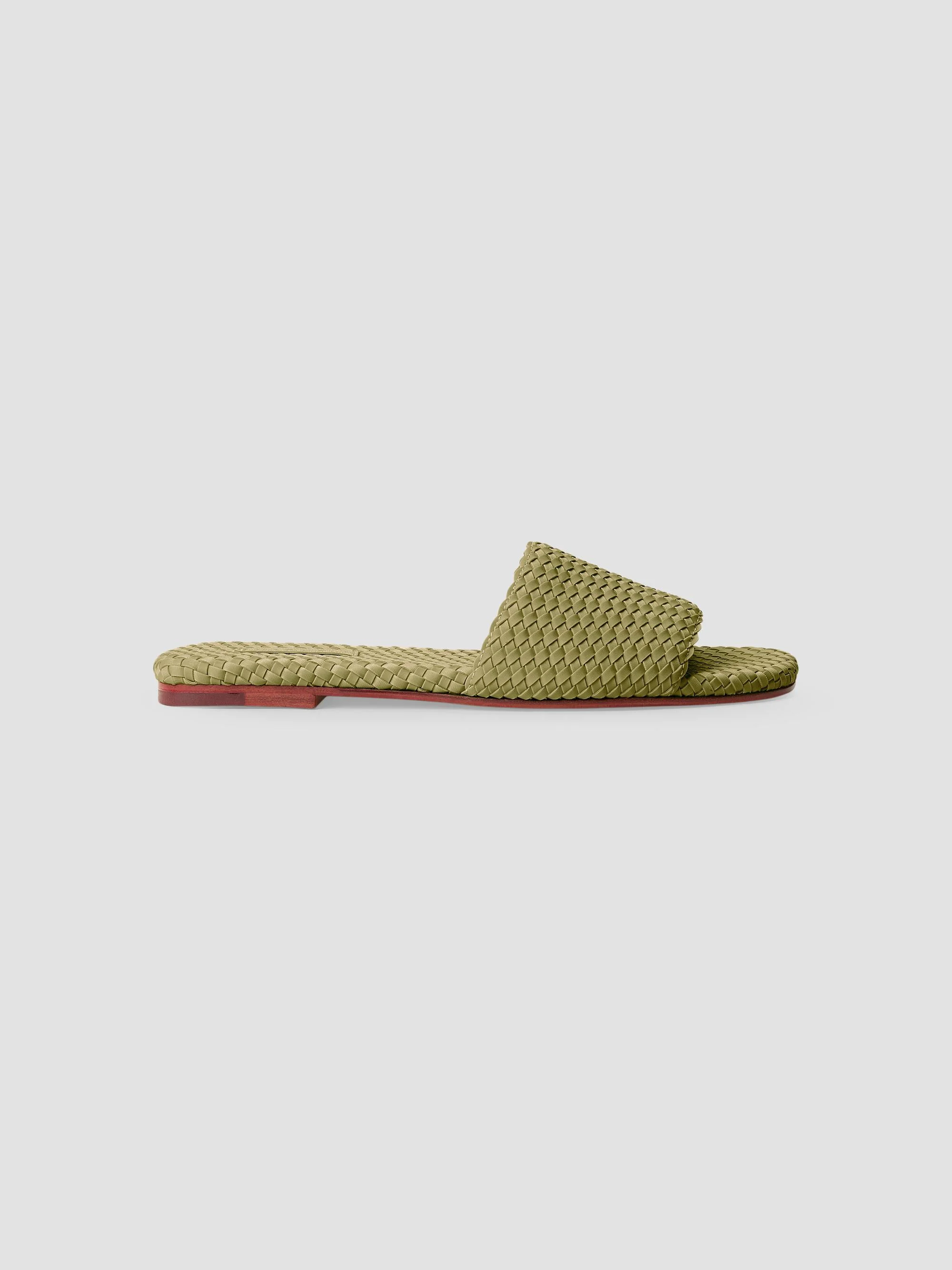 Women's St. Barths Slide Sandals - Bottle Green - 1